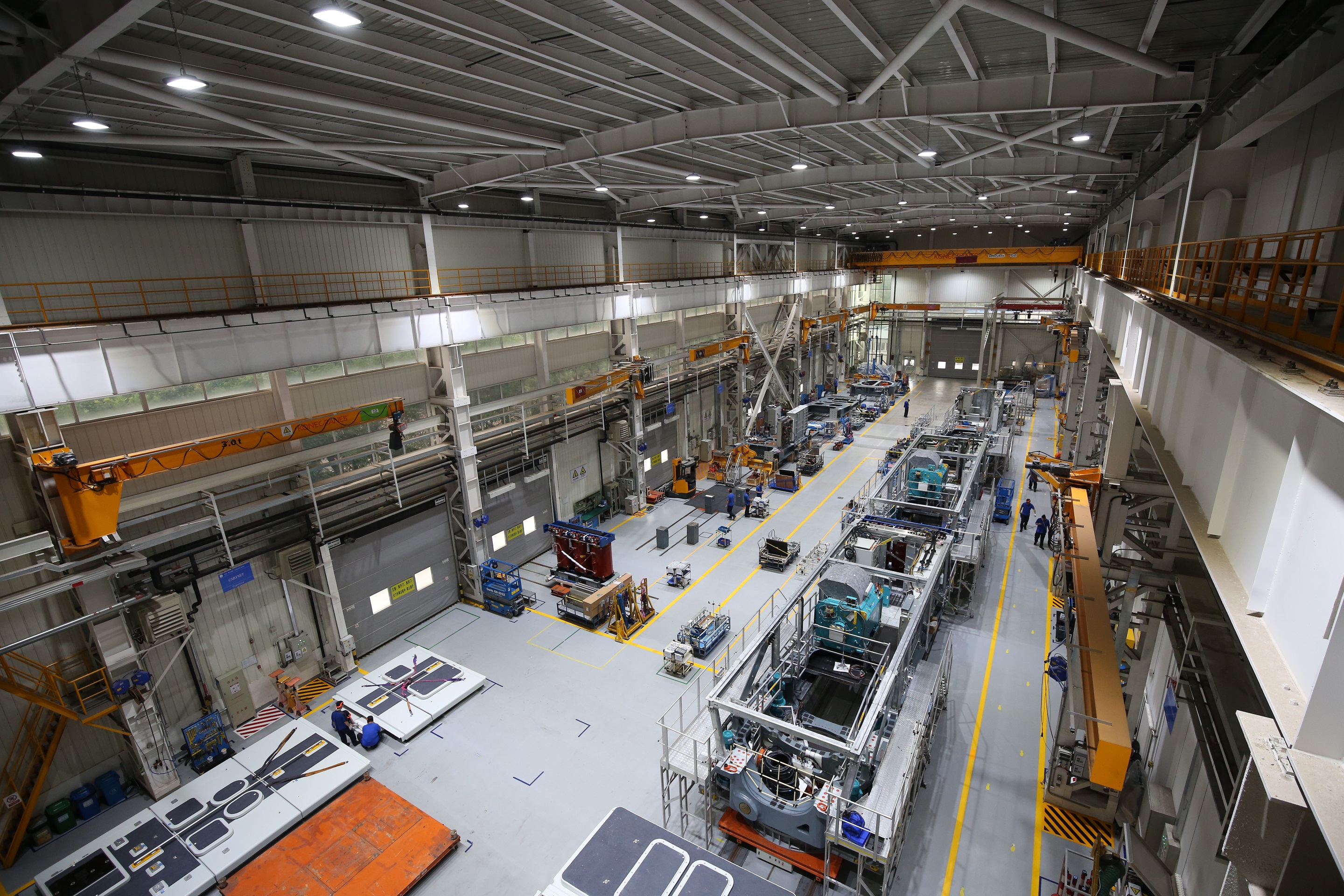 Cypress风机机舱生产线